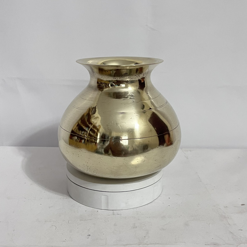 পিতলের পুরনো বড় ঘটি (Polished Vintage Brass Ghoti)