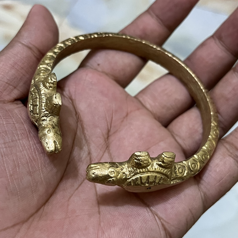 পিতলের খাদা (কচ্ছপ ডিজাইন) - ৬৫ গ্রাম