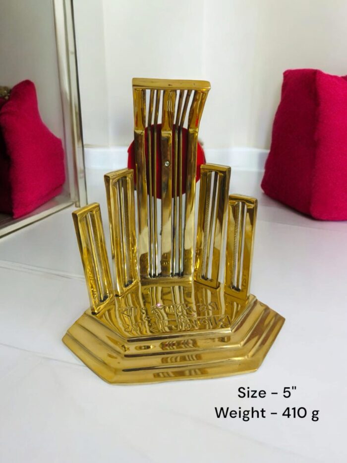 img_0110 Brass Shaheed Minar Showpiece Bangladesh - Home Decor - Image 1