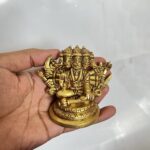 পিতলের প্রঞ্চমুখী হনুমান – ২.৬” | ৩৪০ গ্রাম - Image 2