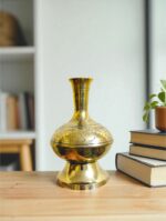 পিতলের ফুলদানী – ৭.৫” | ৪৭০ গ্রাম | হোম ডেকর & শো-পিস