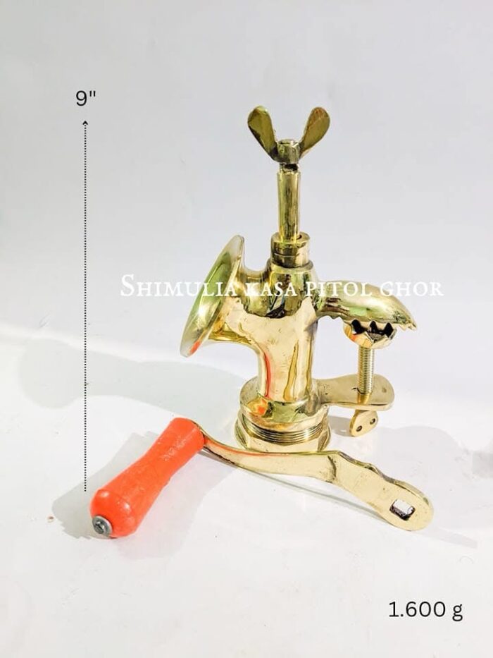 img_4795 অরিজিনাল পিতলের সেমাই মেশিন – ১০ নাম্বার সাইজ – ১.৬ কেজি - Image 2