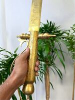 পিতলের বড় তলোয়ার শোপিস – ৪০” | ১.৫ কেজি | Pure Brass Sword Showpiece - Image 3
