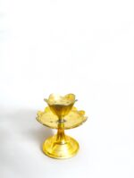 পিতলের ছোট আগরদানী - পূজা, ধূপ জ্বালানো ও ঘর সাজানোর জন্য আদর্শ। - Image 3