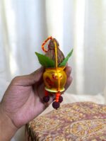 বাসার দরজা বা মন্দিরের সামনে ঝোলানোর জন্য ২ পিস মঙ্গল ঘট - Image 2