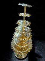 পিতলের ইন্ডিয়ান ১০৮ প্রদীপ – ৩০ ইঞ্চি | ওজন ২.৩ কেজি | খাঁটি ব্রাস | পূজা ও হোম ডেকোরেশন প্রদীপ