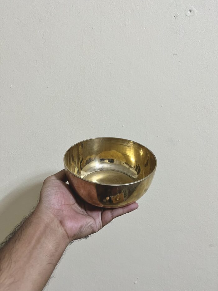 img_4960 Original Kashar Old Bowl - Polished  - 5.5" - 450 gm - Image 3