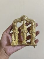 পিতলের রাম দরবার ছোট – ৫” | ৬০০ গ্রাম - Image 3