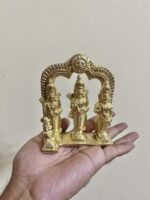 পিতলের রাম দরবার ছোট – ৫” | ৬০০ গ্রাম