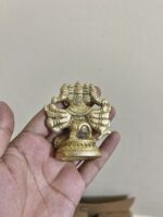 পিতলের প্রঞ্চমুখী হনুমান – ২.৮” | ২৪০ গ্রাম - Image 2