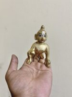 পিতলের ছোট লাড্ডু গোপাল – ৪” | ৩৮০ গ্রাম - Image 3