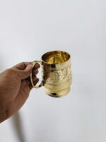পিতলের নকশা মগ – ৪” | ৩২০ গ্রাম - Image 2