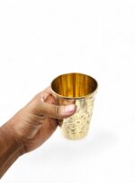 পিতলের নকশা গ্লাস – ৪” | ৩৮০ গ্রাম - Image 3
