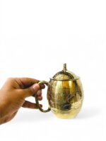 পিতলের গোল মগ – ৫০০ মিলি | ৪” | ৪৩০ গ্রাম - Image 2
