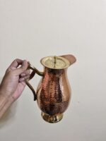 তামার জগ - ২ লিটার - ঢাকনা সহ - Image 4