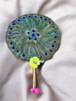 ময়ূরের পাখা | পূজার জন্য | ১২ ইঞ্চি | ১১০ গ্রাম - Image 2