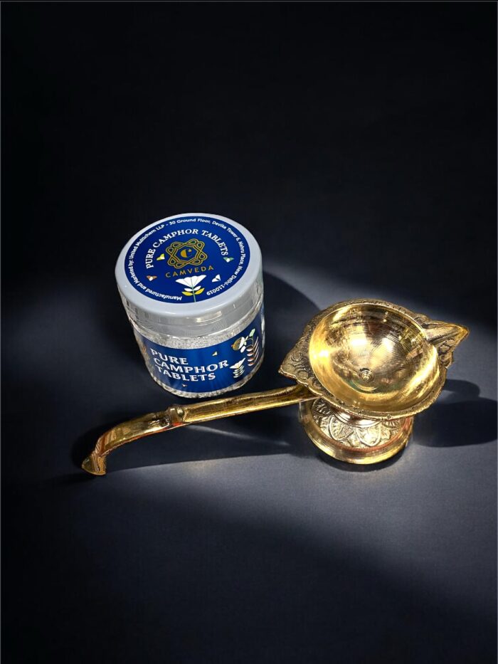 img_5386 কর্পুর এবং প্রদীপ দানি কম্বো সেট - Image 1