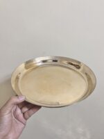 ইন্ডিয়ান কাসার প্লেট – ১০.৭ ইঞ্চি – ৫৬০ গ্রাম - Image 2