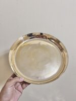 ইন্ডিয়ান কাসার প্লেট – ১০.৭ ইঞ্চি – ৫৬০ গ্রাম