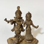 Brass Antiques design Radha krisna Statue - Image 3