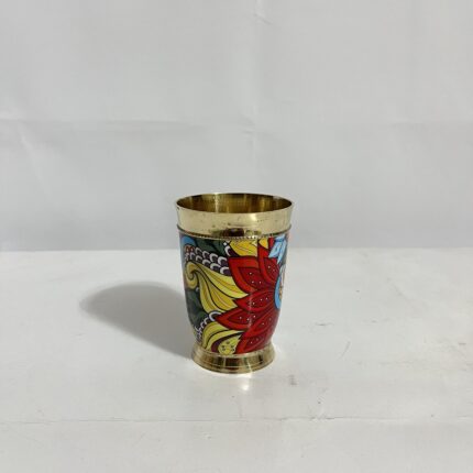 Brass Mina kari glass - 350 ml