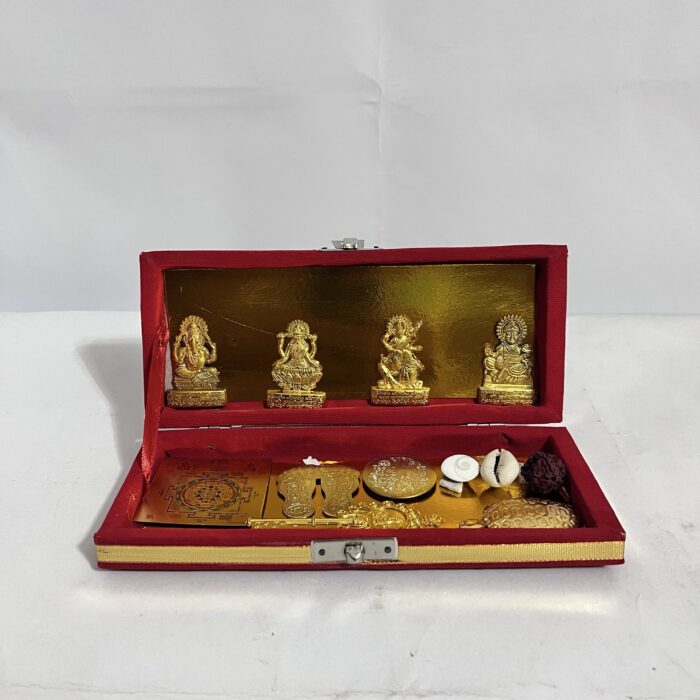 Maha Shree Dhan Laxmi Kuber Bhandari Yantra Generate A Source Of Income For You Decorative Showpiece - Image 6