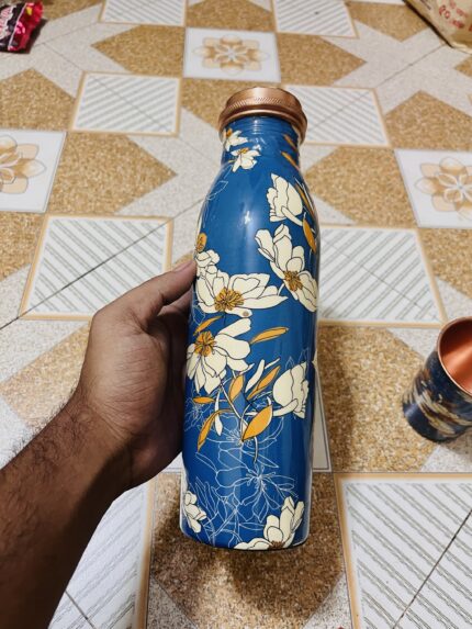 copper water bottle 1 litres