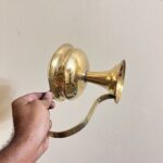 পিতলের বড় ডাকনা ধূপদানি - ৬৫০ গ্রাম - ৫” মুখ - Image 4