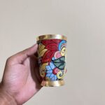 Brass Mina kari glass - 350 ml