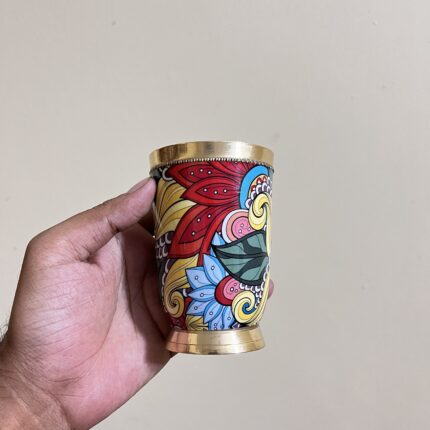 Brass Mina kari glass - 350 ml