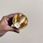 Brass Mina kari glass - 350 ml - Image 2