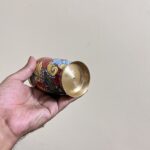 Brass Mina kari glass - 350 ml - Image 4