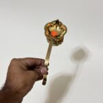 পিতলের ইন্ডিয়ান প্রদীপ - ৬.৫ ইঞ্চি- ৯৮ গ্রাম - Image 2