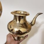 পিতলে পুরনো বদনা- ৬.৫ ইঞ্চি- ১ কেজি ৪৭০ গ্রাম - Image 4