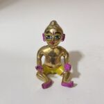 পিতলের বসা গোপাল - ৬ ইঞ্চি - ১ কেজি ৫৬০ গ্রাম - Image 5
