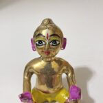 পিতলের বসা গোপাল - ৬ ইঞ্চি - ১ কেজি ৫৬০ গ্রাম - Image 2