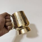 পিতলের ডাকনা সহ মগ - ৪৫০ মিলি - ৪২০ গ্রাম - Image 3