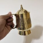 পিতলের ডাকনা সহ মগ - ৪৫০ মিলি - ৪২০ গ্রাম - Image 4