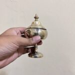 পিতলের পুরনো একটা কালেকশন - পলিশ করা হয়েছে - ১৩৮ গ্রাম - ৫ ইঞ্চি - Image 5