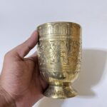 পিতলের পুরনো নকশা গ্লাস - ৫০০ মিলি- ৬০০ গ্রাম - Image 4