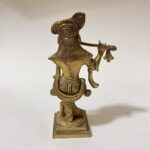 Brass Krishna Statue - Antiques Design - 8.5 inches - 1570 gm - Image 3