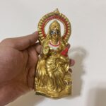 পিতলের লক্ষ্মী - ৬ ইঞ্চি - ৪৭০ গ্রাম - Image 3