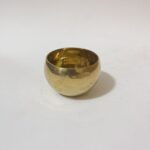 পিতলের পুরনো বাটি- পলিশ করা- ৩.৫”