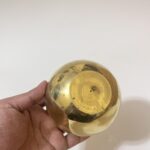 পিতলের পুরনো বাটি- পলিশ করা- ৩.৫” - Image 3