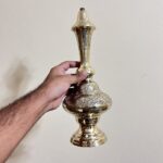 পিতলের ল্যাম্প পোস্ট - পুরনো কালেকশন- পলিশ করা - Image 2