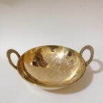 পিতলের ইন্ডিয়ান কড়াই- ৯.৫ ইঞ্চি- ১ কেজি ২৭০ গ্রাম - Image 2