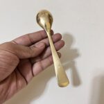 পিতলের টি চামচ- ৫.৫ ইঞ্চি- ৪০ গ্রাম - Image 3