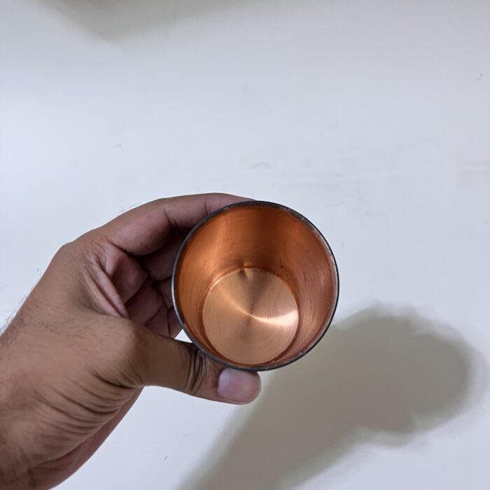 তামার নকশা গ্লাস - ৩.৫ ইঞ্চি - ৬০ গ্রাম - Image 3