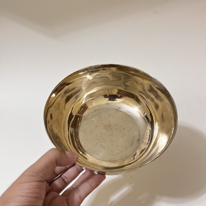 img_7882 Pure Old Kashar Bowl - Polished Product - 7 inches - 790 gram - Image 3