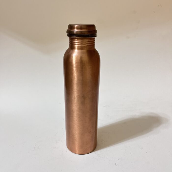 img_7889 Pure Copper water bottle - 1 litre - 230 gm - Image 1